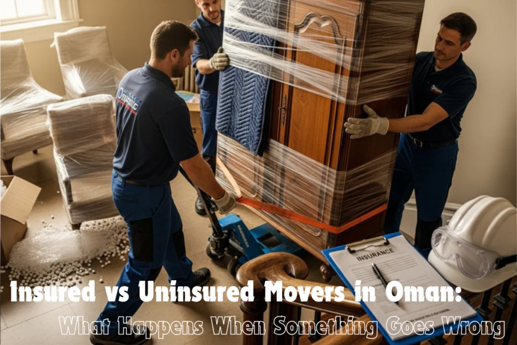 Insured vs Uninsured Movers in Oman What Happens When Something Goes Wrong