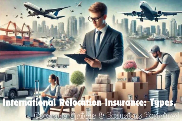 International Relocation Insurance Types Coverage Options Exclusions Explained