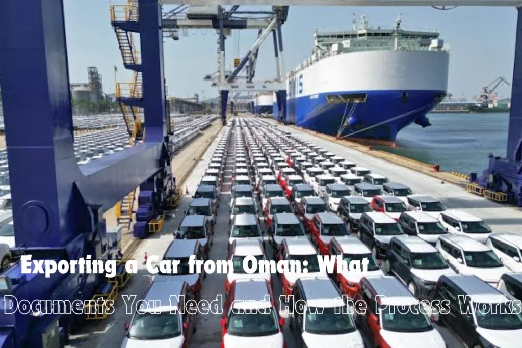 Exporting a Car from Oman What Documents You Need and How the Process Works
