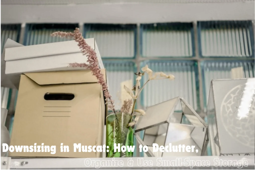 Downsizing in Muscat How to Declutter Organize Use Small Space Storage