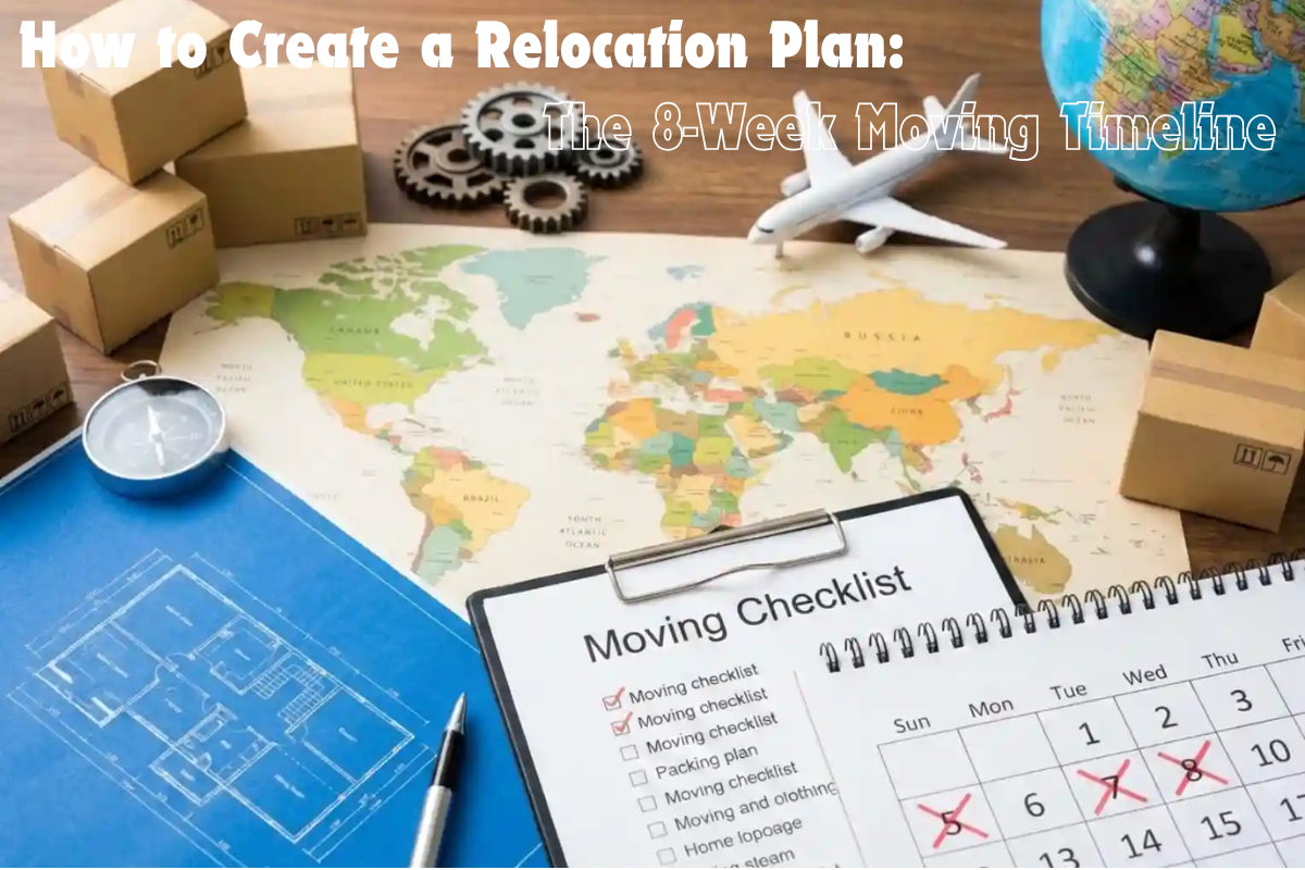 How to Create a Relocation Plan The 8 Week Moving Timeline