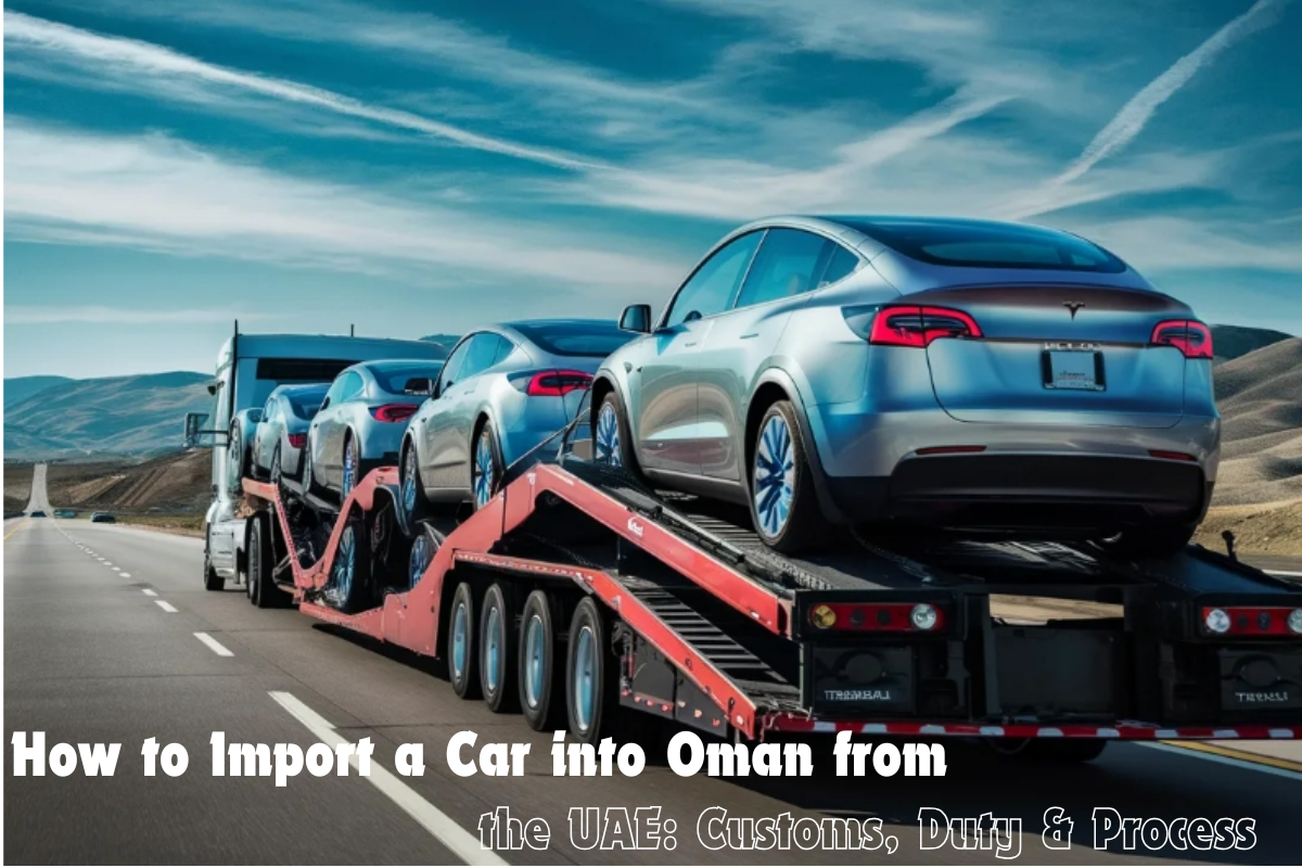 How to Import a Car into Oman from the UAE Customs Duty Process 2