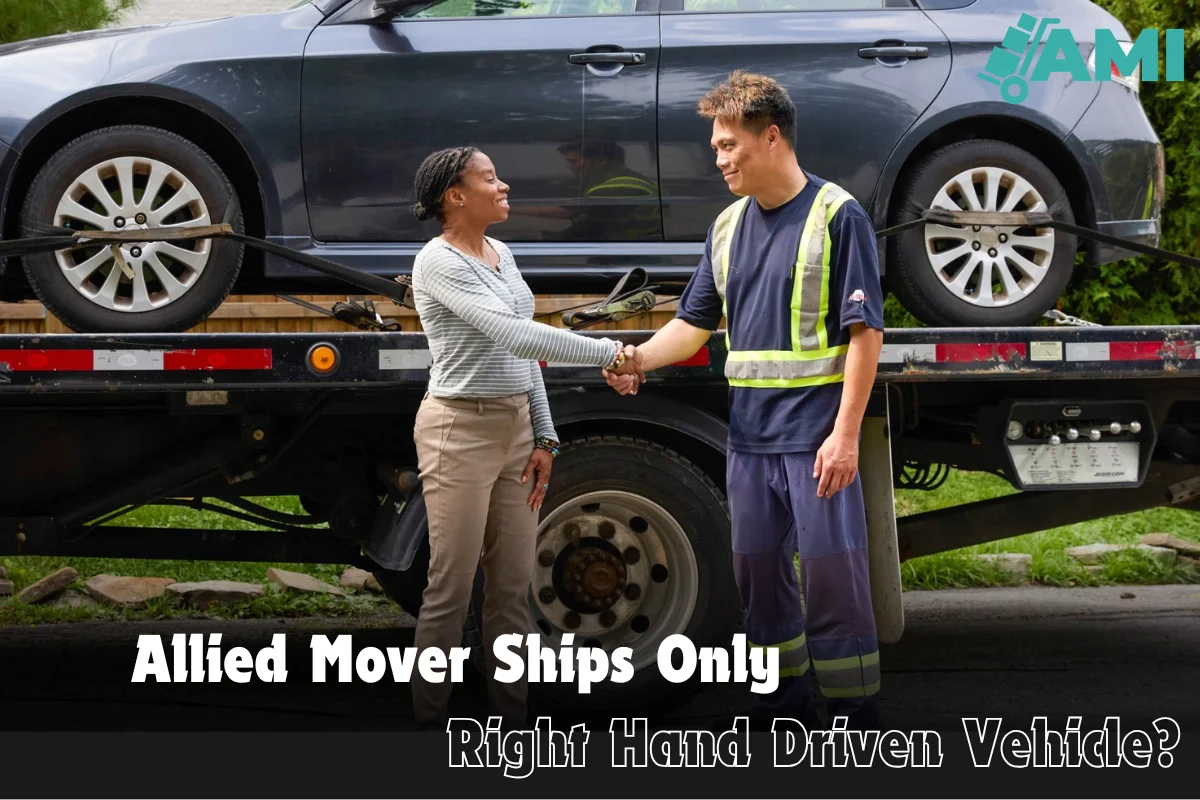 Allied Mover Ships Only Right Hand Driven Vehicle