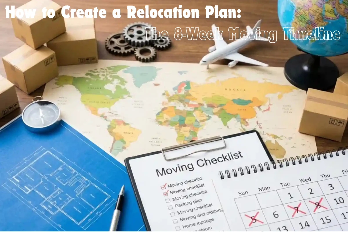 How to Create a Relocation Plan The 8-Week Moving Timeline
