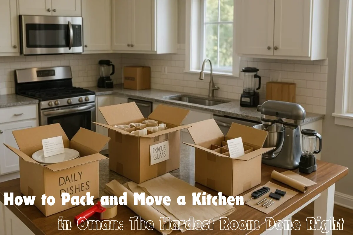 How to Pack and Move a Kitchen in Oman The Hardest Room Done Right