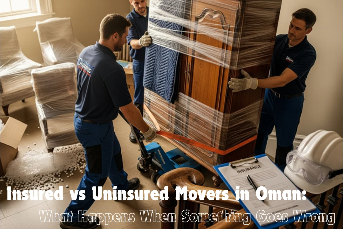 Insured vs Uninsured Movers in Oman What Happens When Something Goes Wrong